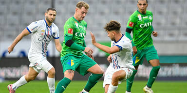 2:0 gegen Linz: WSG Tirol überholt Blau-Weiß