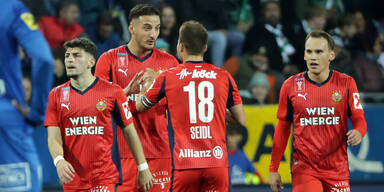 1:0 - Kara entscheidet Cup-Krimi f&uuml;r Rapid gegen St. P&ouml;lten