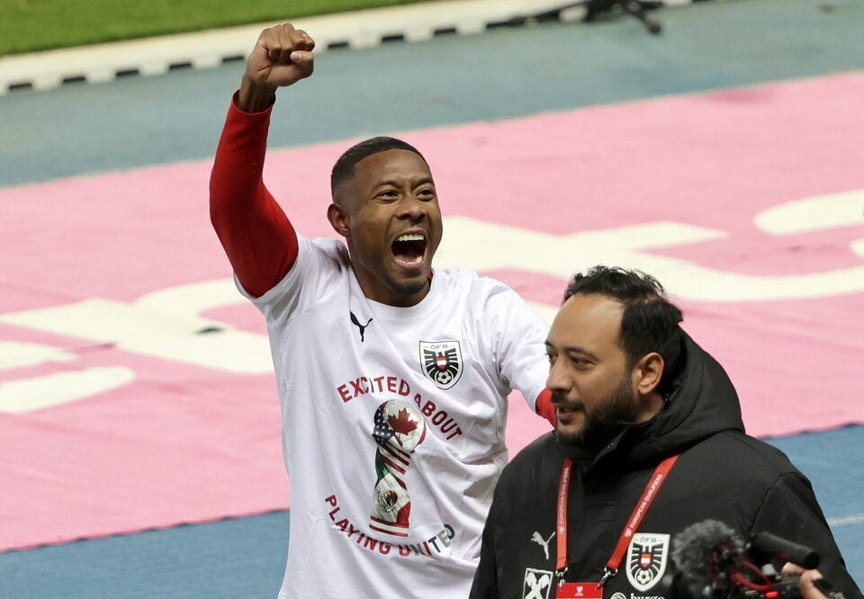 Arnautovic in ÖFB-Ekstase: 