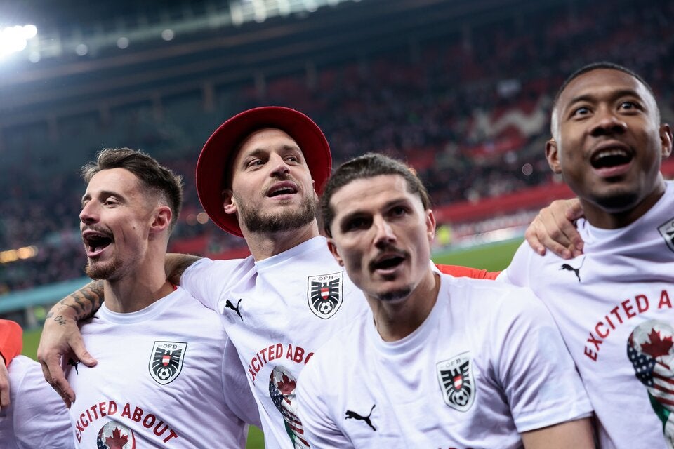 Arnautovic in ÖFB-Ekstase: 