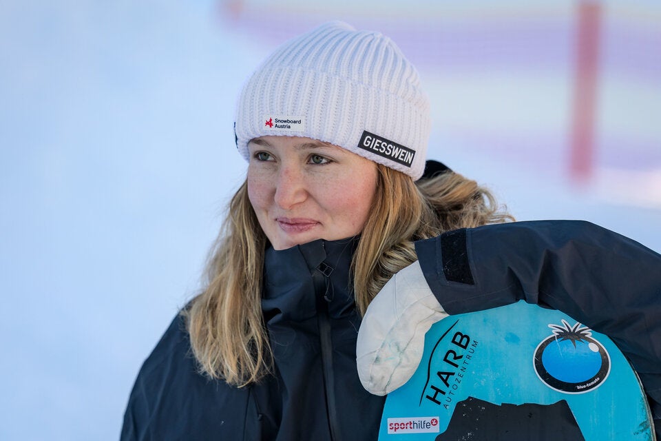 Österreichs jüngste Medaillenhoffnung: Hanna Karrer. 