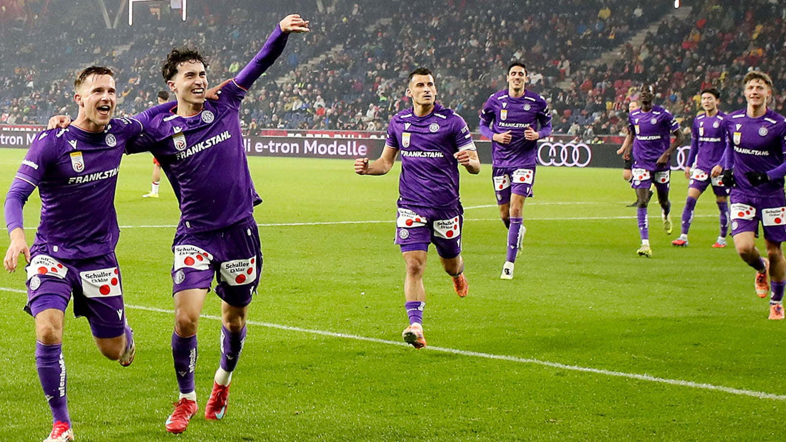 Bullen-Fluch besiegt! Austria triumphiert 2:0 gegen Salzburg Kép