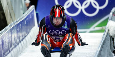 Genial! Rodler Jonas M&uuml;ller gl&auml;nzt in SILBER