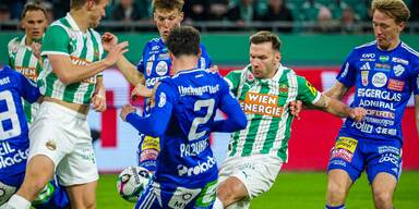 N&auml;chster R&uuml;ckschlag: Rapid nur 1:1 gegen Hartberg