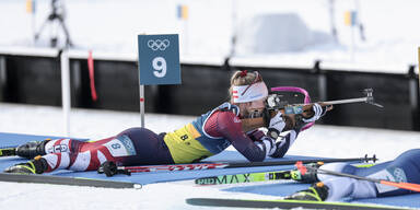 Biathlon: Mixed-Staffel leider chancenlos &ndash; Platz 7