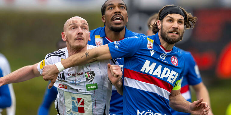 Zehn Wolfsberger retten spätes 2:2 gegen den GAK