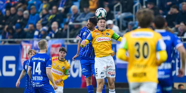 Blau-Weiß Linz holt 0:2 auf, gewinnt verrücktes OÖ-Derby gegen Ried