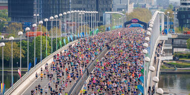 Afrika-Festspiele beim Wien-Marathon-Spektakel