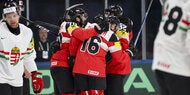 Eishockey-Team jubelt über Klassenerhalt