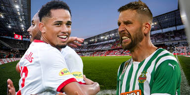 Salzburg gegen Rapid