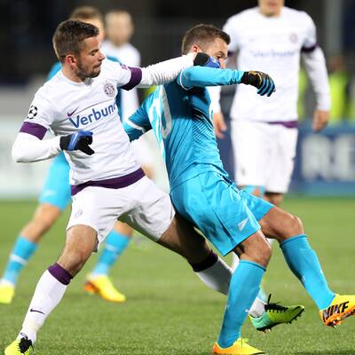 Zenit vs. Austria: Die besten Bilder