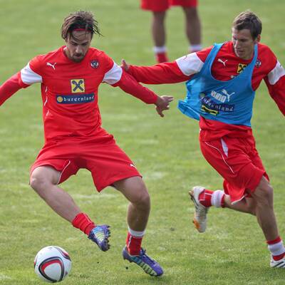 Die besten Trainingsbilder vom ÖFB-Team