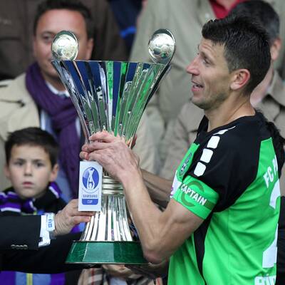 So feiert Pasching die Cup-Sensation