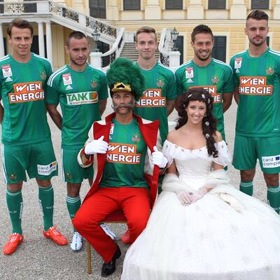 Das ist das neue Heim-Trikot von Rapid