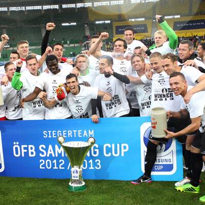 So feiert Pasching die Cup-Sensation