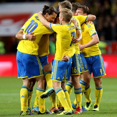 Schweden-Österreich: Die besten Bilder