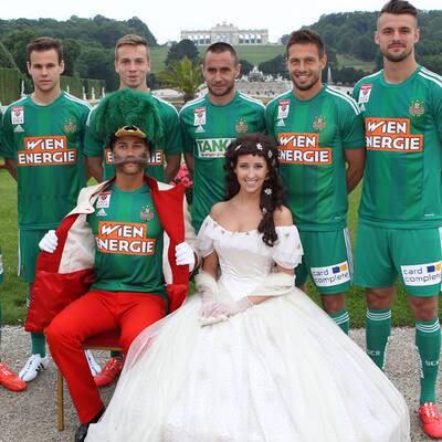 Das ist das neue Heim-Trikot von Rapid