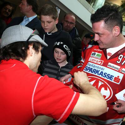 Die besten Bilder der KAC-Meisterfeier