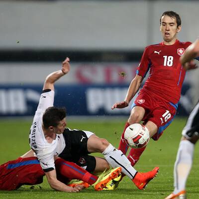 Tschechien vs. Österreich: Die besten Bilder