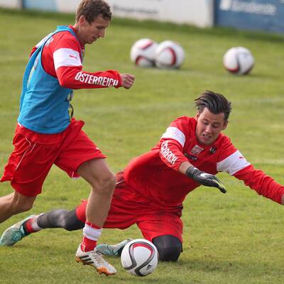 Die besten Trainingsbilder vom ÖFB-Team
