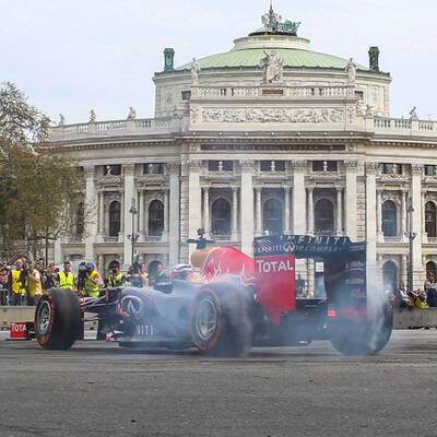 Die besten Bilder zum F1-Gastspiel in Wien