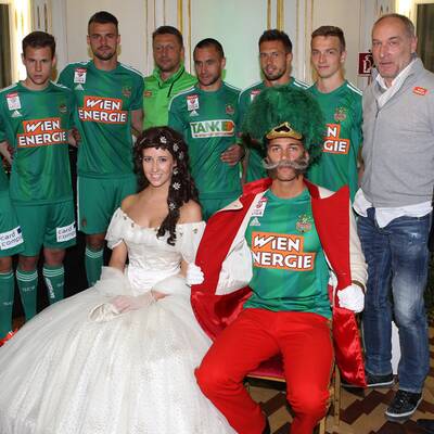 Das ist das neue Heim-Trikot von Rapid