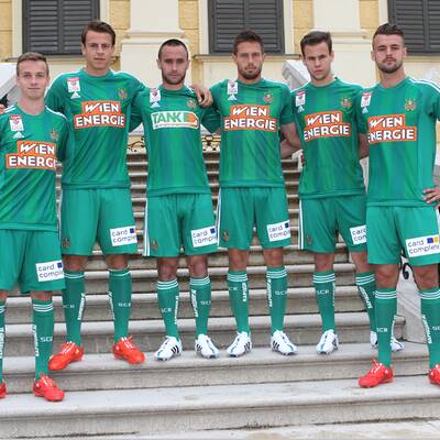 Das ist das neue Heim-Trikot von Rapid