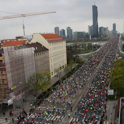 Die besten Bilder zum Vienna-City-Marathon