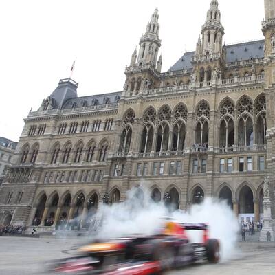 Die besten Bilder zum F1-Gastspiel in Wien