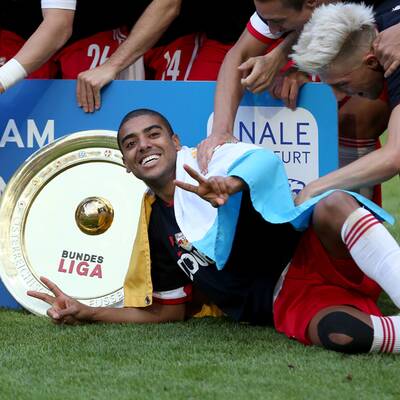 So wild feiern die Bullen das Double