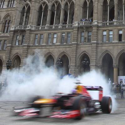 Die besten Bilder zum F1-Gastspiel in Wien