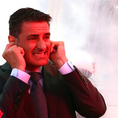 Die Bilder zum Pyro-Skandal in Griechenland