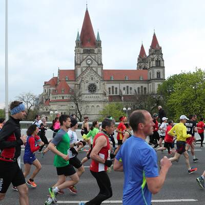 Die besten Bilder zum Vienna-City-Marathon