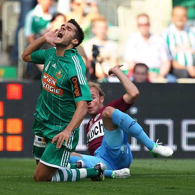 Rapid nach Sieg über Mattersburg Tabellenzweiter hinter der Austria