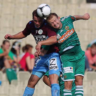 Rapid nach Sieg über Mattersburg Tabellenzweiter hinter der Austria