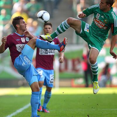 Rapid nach Sieg über Mattersburg Tabellenzweiter hinter der Austria