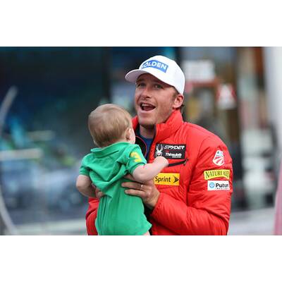 Bode Miller mit Sohnemann