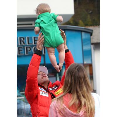 Bode Miller mit Sohnemann