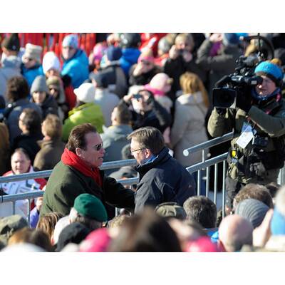 Kitzbühel im Arnie-Fieber