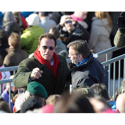 Kitzbühel im Arnie-Fieber