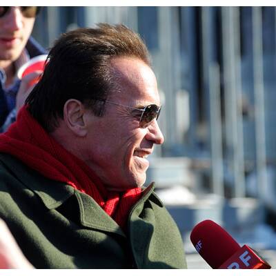 Kitzbühel im Arnie-Fieber