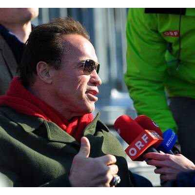 Kitzbühel im Arnie-Fieber