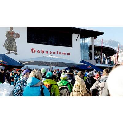 73. Hahnenkammrennen war Zuschauermagnet