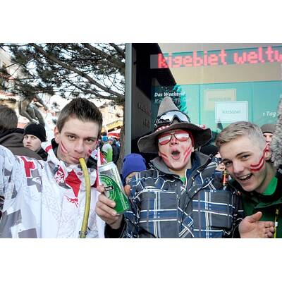 73. Hahnenkammrennen war Zuschauermagnet