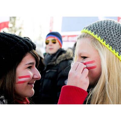 73. Hahnenkammrennen war Zuschauermagnet