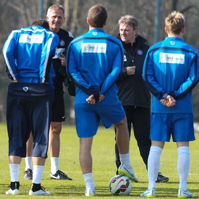 Andreas Ogris: 1. Tag als Austria-Coach