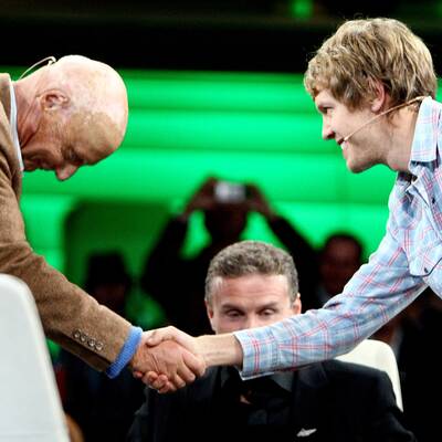 WM-Party für Vettel im Hangar 7