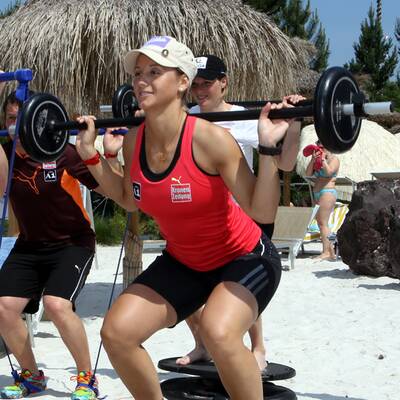  ÖSV-Asse tanken in Geinberg Kondition  
