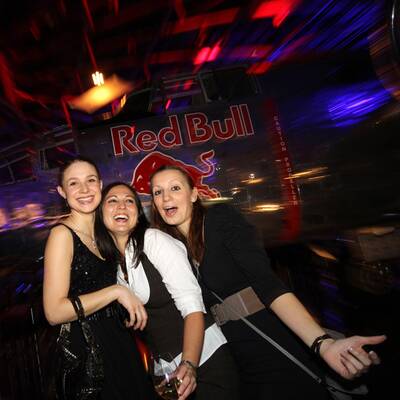 WM-Party für Vettel im Hangar 7