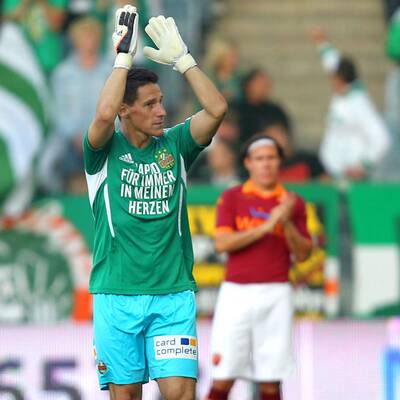 Rapid Wien vs AS Roma: Alle Bilder